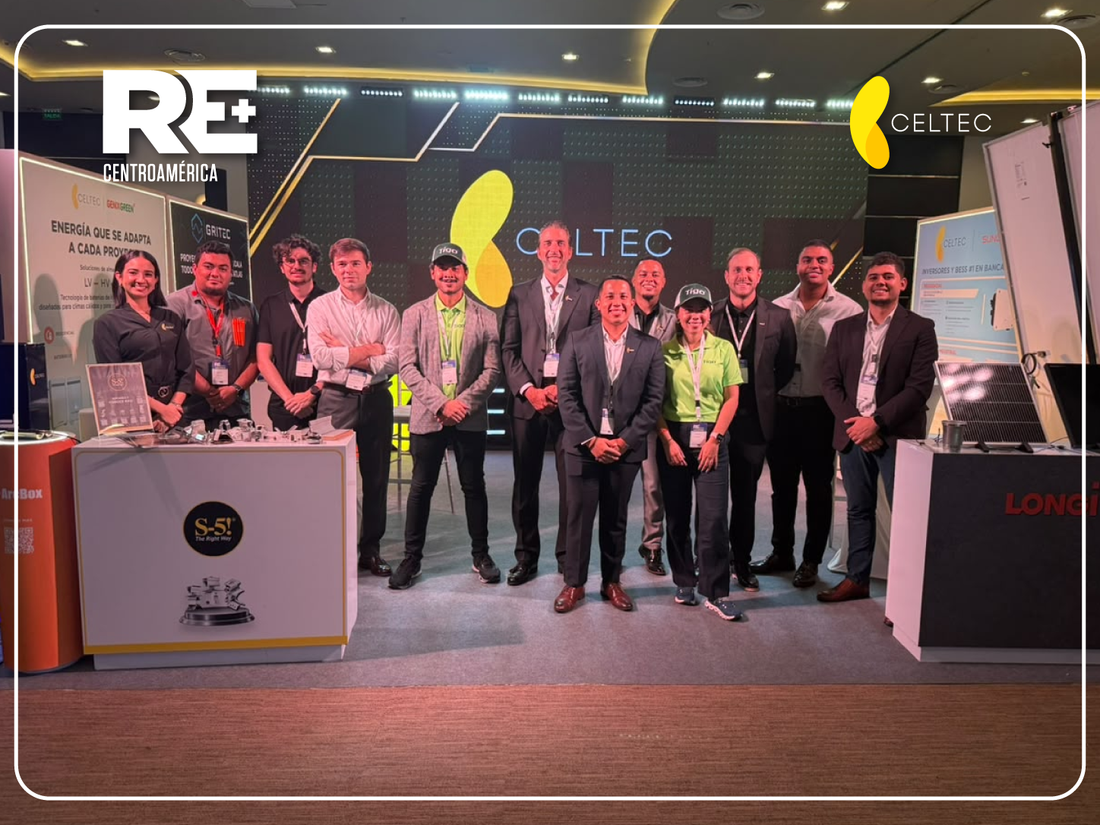 CELTEC culmina su participación en RE+ Centroamérica 2026