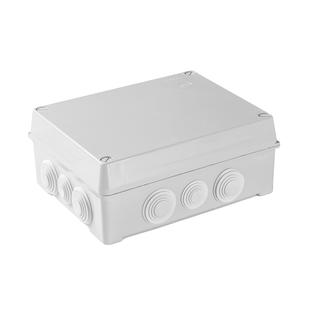 Caja Estanca IP55 - 310x240x125 mm (4 conos Ø40 + 8 conos Ø50)