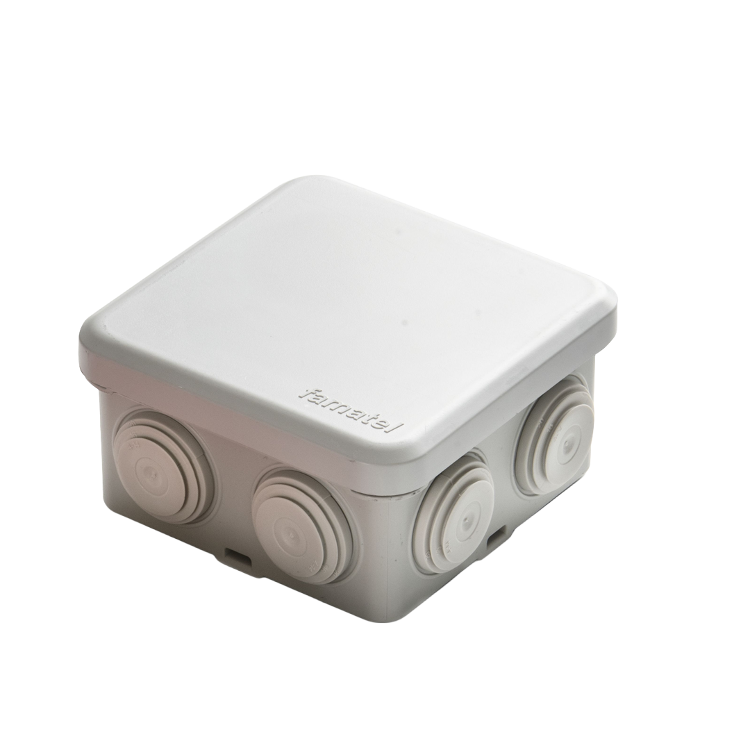 Caja Estanca IP65 - 80x80x36 mm (7 conos Ø20)