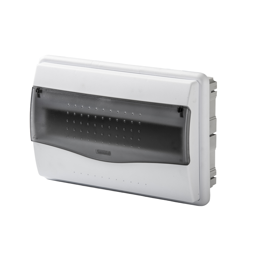 Gabinete de Empotrar IP40 - 215x305x55 mm - 14 DIN, KIT RD+NT
