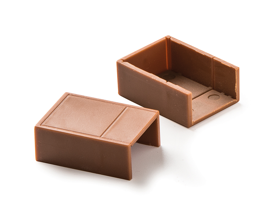 ACCESORIOS MOLDURA MINICANAL EFECTO MADERA - 10x20 mm - paq. 5 un.