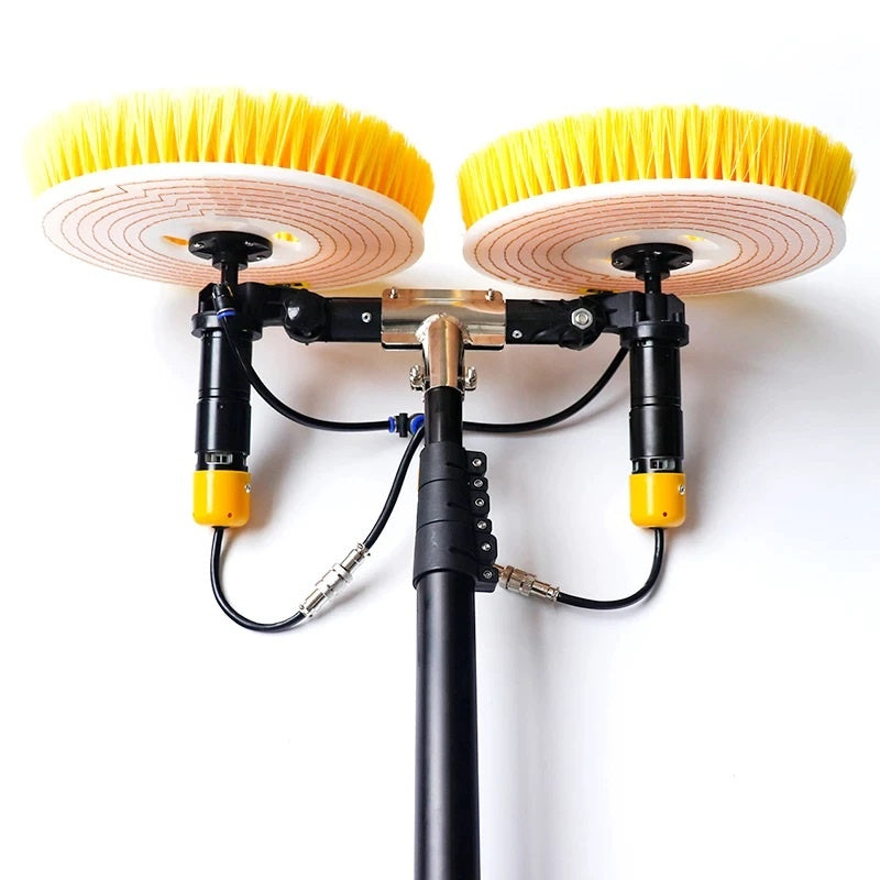 DOUBLE HEAD ROUND BRUSH WITH BATTERY 5.5m